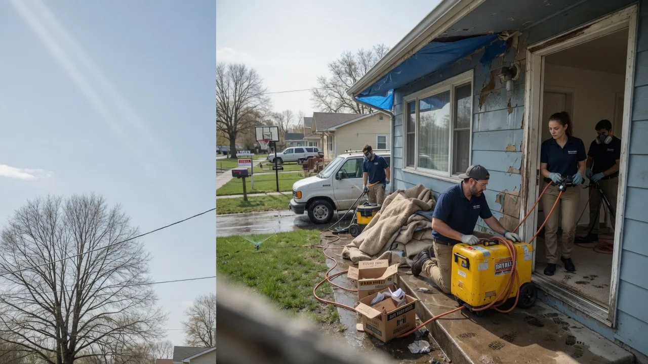 Basement Flood Cleanup in Rougemont, NC near me